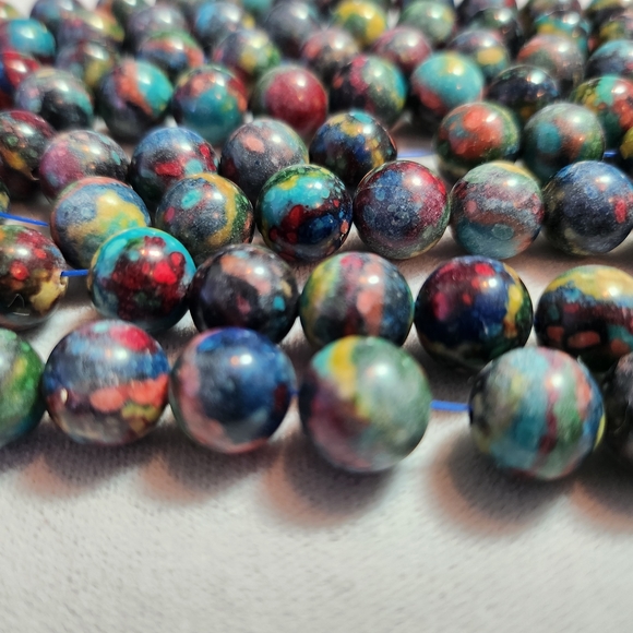 Rainbow Stone Beads - Picture 5 of 11